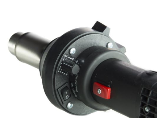 Hot air tool Forsthoff Quick-L-Electronic - 1500W - Infinitely variable | Nozzles pluggable Detail | az-reptec